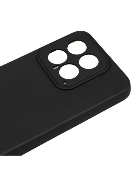 Xiaomi Mi 14 Kılıf Biye Silikon-Siyah fiyatları