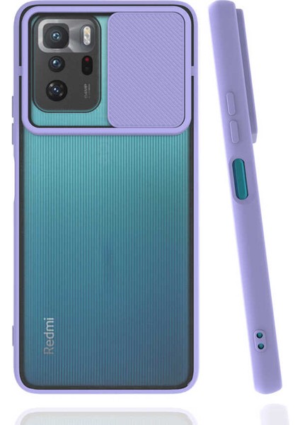 Xiaomi Poco X3 Gt Kılıf Lensi Kapak-Lila