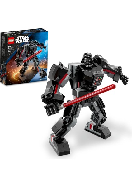 Star Wars™ Darth Vader Robotu 75368-6 Yaş ve Üzeri Star Wars Hayranı Çocuklar Için Yaratıcı Oyuncak Yapım Seti (139 Parça)
