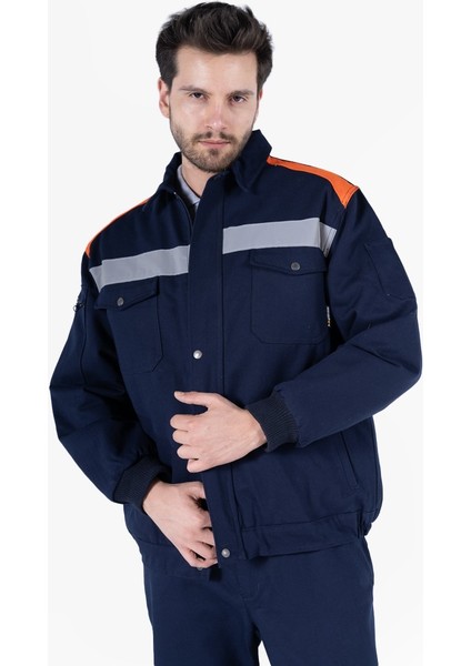 Yıldırımlar Çift Renkli Mont Pantolon İş Takımı