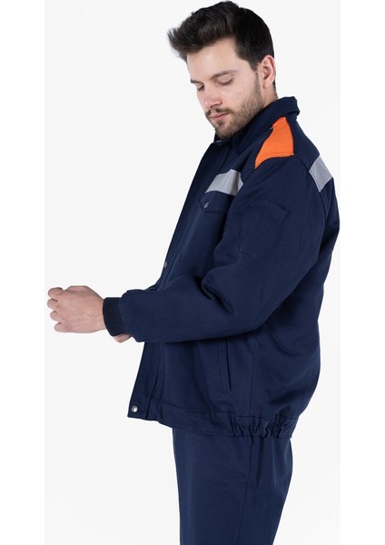 Yıldırımlar Çift Renkli Mont Pantolon İş Takımı