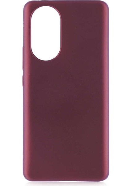 Huawei Nova 9 Kılıf Premier Silikon Kapak-Mürdüm