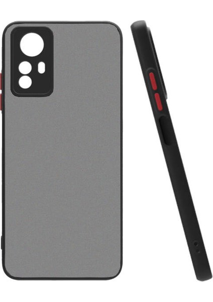 Xiaomi Redmi Note 12S Kılıf Hux Kapak-Siyah