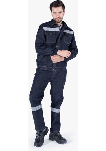 Yıldırımlar Kapitoneli Kot Mont-Pantolon Takım indirimleri