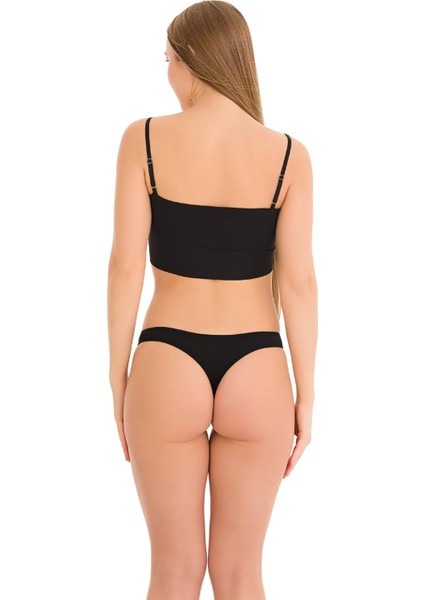 10051 Pamuklu Tanga String Kadın Külot 10051-V9