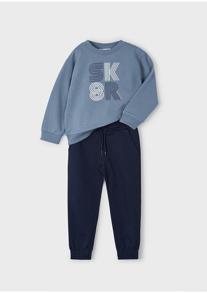 Kışlık Erkek Çocuk Sweat Eşofman Takım