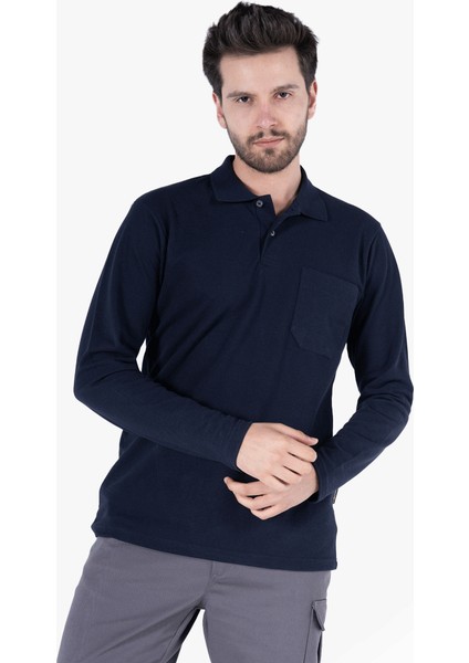 Yıldırımlar Polo Yaka Sweatshirt