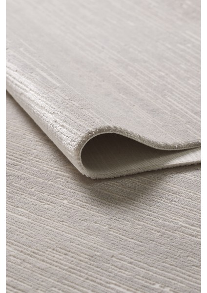 Bella Modern Salon Halısı Mutfak Halısı Yolluk Viskon Halı Doğal İplik Gri Krem Halı BL_07 modelleri