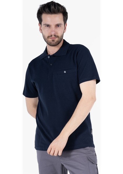 Yıldırımlar Polo Yaka Fleto Cepli T-Shirt