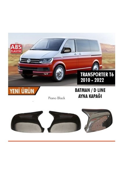 Vw Transporter Yarasa (Batman) Ayna Kapagı T6 2010-2017