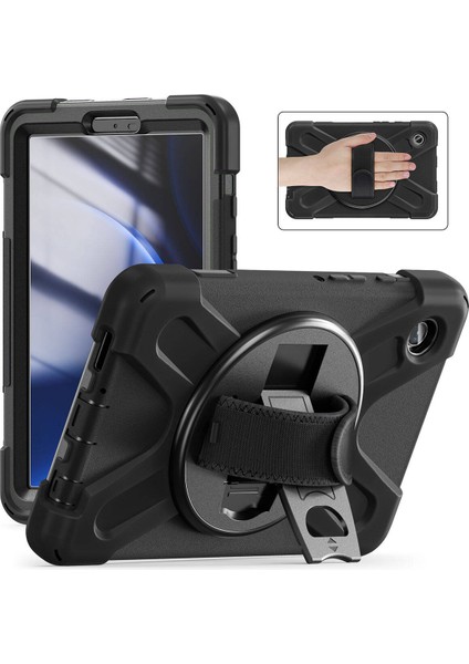 Samsung Galaxy Tab A9 Zırhlı Armour Defender Askılı Kılıf SM-X110 fiyatları