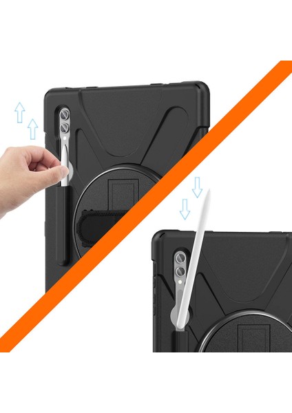 Samsung Galaxy Tab S8 Ultra Zırhlı Armour Defender Askılı Kılıf Sm - X900 indirimleri