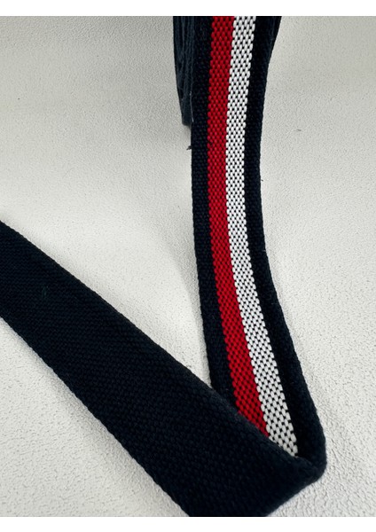 3.3 cm Kolon Şerit-5 Metre-(Çizgili Renk:lacivert-Kırmızı-Beyaz) fiyatları