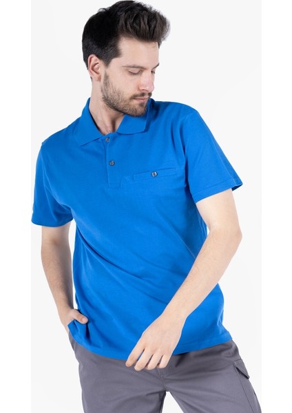 Yıldırımlar Polo Yaka Fleto Cepli T-Shirt