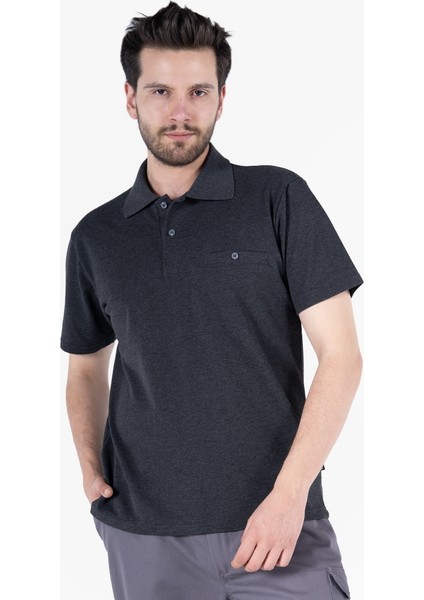 Yıldırımlar Polo Yaka Fleto Cepli T-Shirt