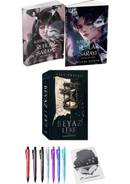 Kaybolmuş Ruhlar Sarayı 2li Set Dilara Keskin ve Beyaz Leke Mahkumiyet Aslı Arslan