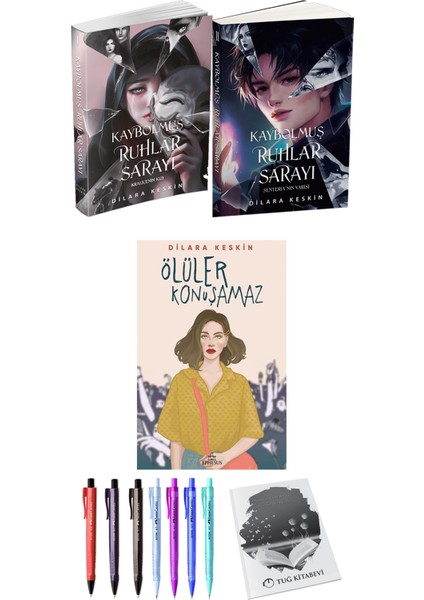 Kaybolmuş Ruhlar Sarayı 2li Set Dilara Keskin ve Ölüler Konuşamaz Dilara Keskin