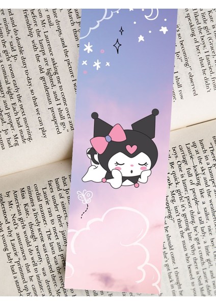 Sanrio Kuromi Anime Karışık Tasarım 10 Adet Kitap Ayraç Seti PYTKAYRAC128