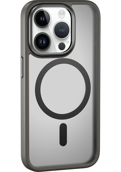Apple iPhone 16 Pro Max Kılıf Alp Magsafe Özellikli Mat Buzlu Kapak