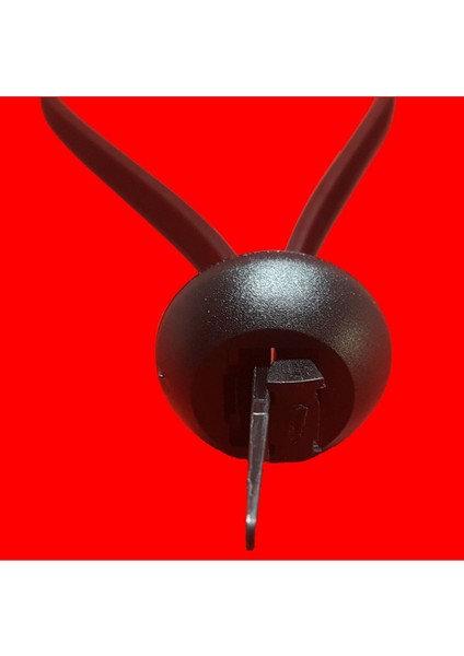 Kablo Bağı Tokalı Düğme Başlıklı Plastik Cırt Kelepçe 7.6X380 mm 100 Adet