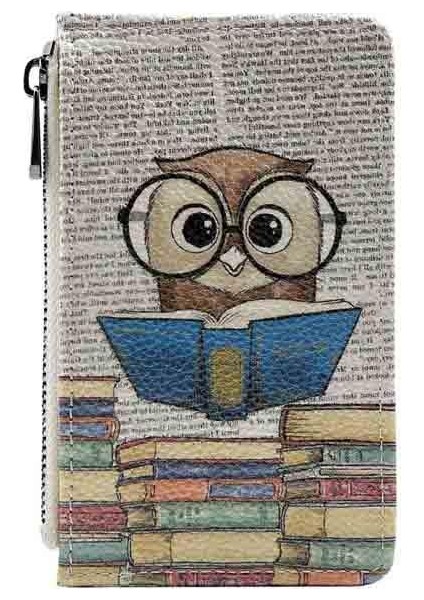 Kadın Çok Renkli Cüzdan - The Wise Owl Tasarım fiyatları