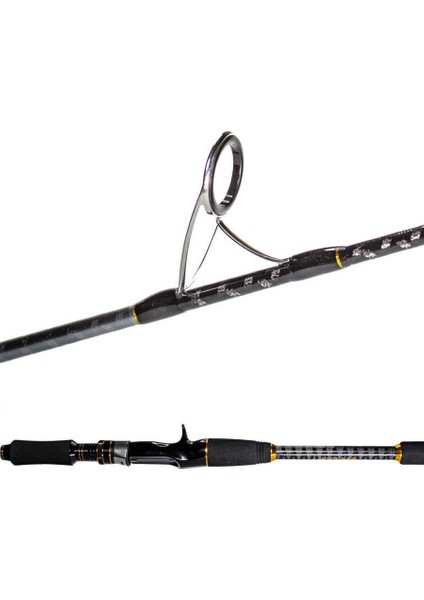 Seawolf 1.83M 200-400GR 2p (Baitcast) Tetikli Jig Olta Kamışı Standart-Standart