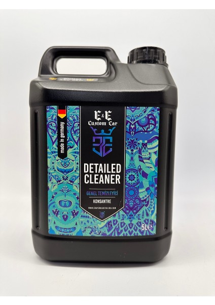 Custom Car Detailed Cleaner Genel Temizleyici 5 Litre Konsantre
