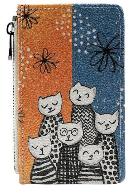 Kadın Çok Renkli Cüzdan - Family Portrait Tasarım fiyatları