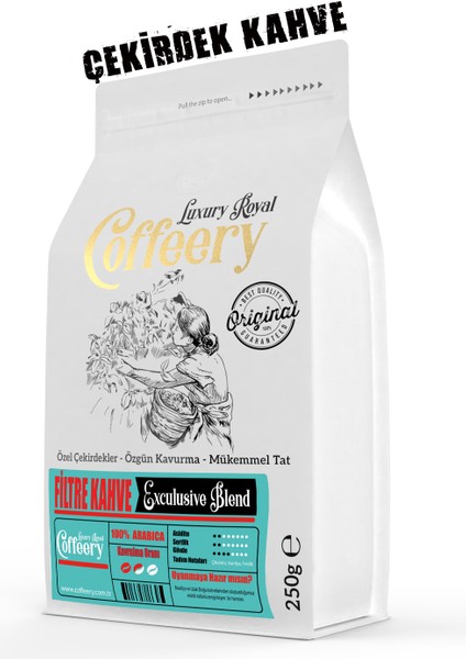Exculusive Blend Özel Harman Filtre Kahve (Çekirdek)