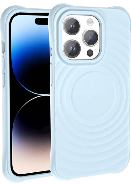 Apple iPhone 14 Pro Magsafe Şarj Özellikli Airbagli Mat Görünümlü Hepi Kılıf
