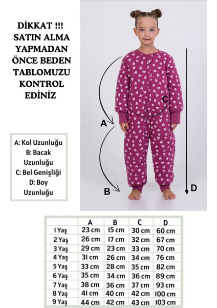 Kız Erkek Çocuk Kalın Elyaf Dolgulu Premium Kalite 2.5 Tog Desenli Uyku Tulumu fiyatları