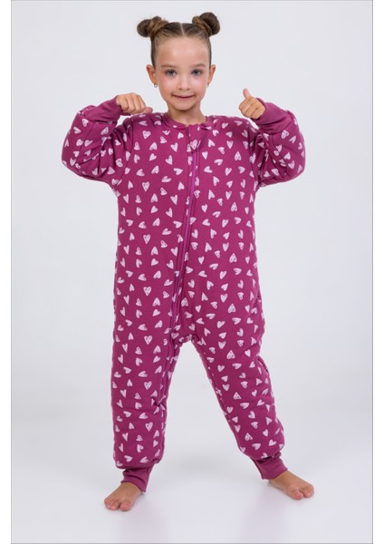 Kız Erkek Çocuk Kalın Elyaf Dolgulu Premium Kalite 2.5 Tog Desenli Uyku Tulumu indirimleri