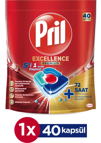 Excellence Premium 5'i 1 Arada 40 Kapsül