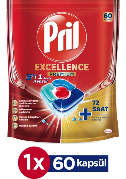 Excellence Premium 5'i 1 Arada 60 Kapsül