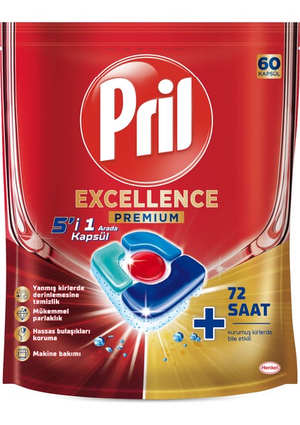 Excellence Premium 5'i 1 Arada 60 Kapsül