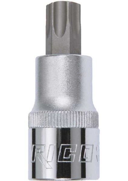 007-RC9300 T-50 1/2” Bits Uçlu Torx Lokma Kısa