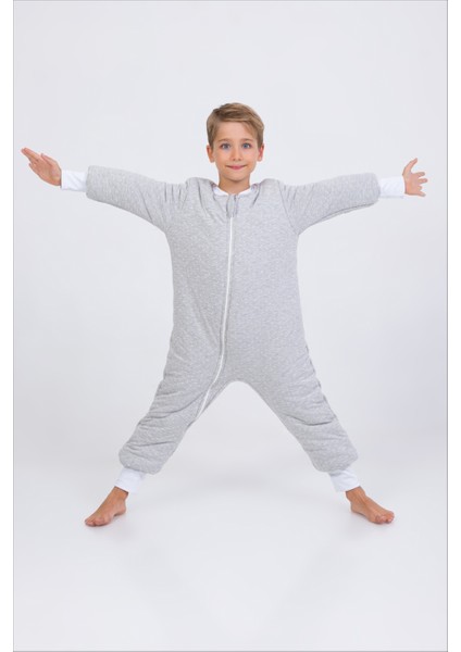 Kız Erkek Çocuk Kalın Elyaf Dolgulu Premium Kalite 2.5 Tog Desenli Uyku Tulumu modelleri