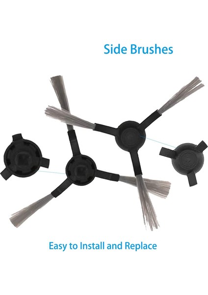 Mendil Fırça Filtre Aksesuarları Yedek Parça Seti Xiaomi Mi Robot Süpürge Paspas Pro STYJ02YM Elektrikli Süpürge Robotu (Yurt Dışından) indirimleri