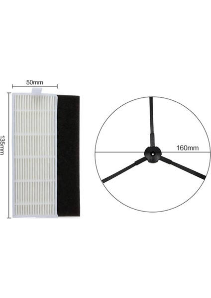 2x Yedek Parçalar Ilife A40 A4S Polaris Pvcr 0826 0726W Amibot Spirit Ice H2O Akıllı Robot Gutrend Stil 220 (Yurt Dışından)