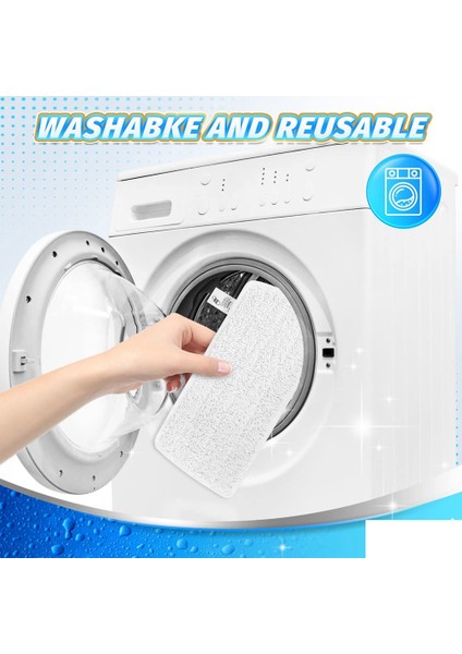 Vileda Steam Xxl Buharlı Paspas Aksesuarları Yıkanabilir Paspas Bezi Pedleri Için Uyumlu Yedek Parça Paspas Pedi (Yurt Dışından) modelleri