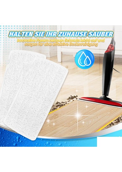 Vileda Steam Xxl Buharlı Paspas Aksesuarları Yıkanabilir Paspas Bezi Pedleri Için Uyumlu Yedek Parça Paspas Pedi (Yurt Dışından) indirimleri