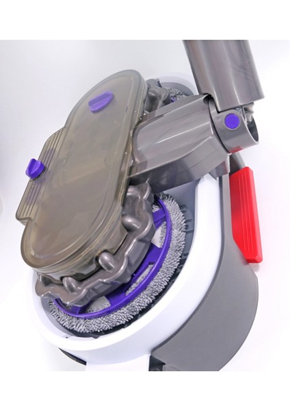 Dyson V7 V8 V10 V11 Elektrikli Süpürge Elektrikli Paspas Kafası Su Deposu Ücretsiz El Yıkama Kovası Özel, Beyaz (Yurt Dışından)