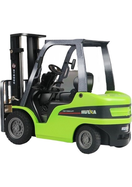 ZHOUHUAN2SHOP 1:50 Huina 7738 Alaşım Plastik Iş Makinesi Forklift Çocuk Erkek Araba Oyuncak Araba Modeli Hediye (Yurt Dışından)