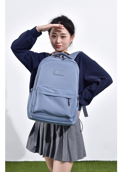 Erkekler ve Kadınlar Için Yeni Lise Öğrencisi Okul Çantası Büyük Kapasiteli Laptop Çantası Seyahat Sırt Çantası Kadınlar Için Rahat Sırt Çantası (Yurt Dışından) fiyatları