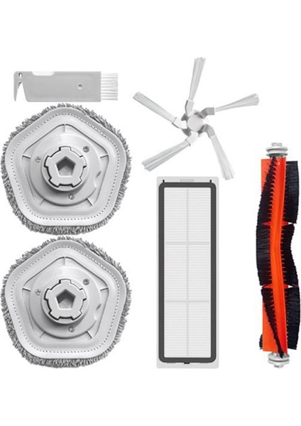 2x Xiaomi Dreame Bot W10 W10 Pro Kendi Kendini Temizleyen Robot Vakum Paspas Ana Yan Fırça Hepa Filtre Paspas Pedleri Parçaları Ev Için (Yurt Dışından) modelleri