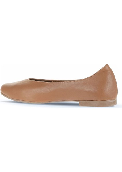 Bueno Shoes Kahverengi Deri Kadın Az Topuklu Ayakkabı 01Wr3110 01Wr3110 fırsatları