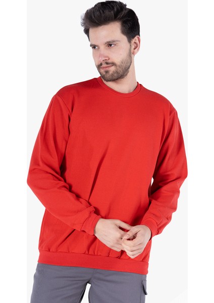 Yıldırımlar 2 İplik Bisiklet Yaka Sweatshirt modelleri