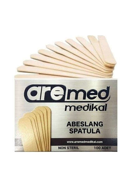 Tahta Abeslang Boğaz Çubuğu 200 Adet