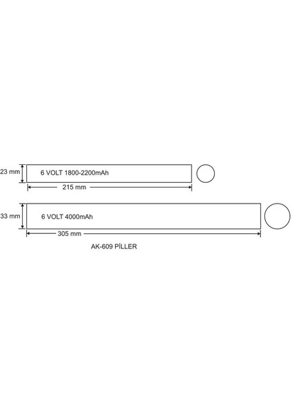 AK-609W-1 LED Lambalar İçin Acil Aydınlatma Kiti Kesintide 60 Dak. Yanan 110-220 Volt Ac LED Lamba