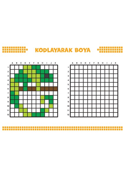 Kodlayarak Boyama Hayvanlar